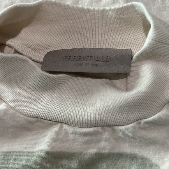 Brand New! (No Tags) Cream Essential Fear of God Sweatshirt - Picture 4 of 4